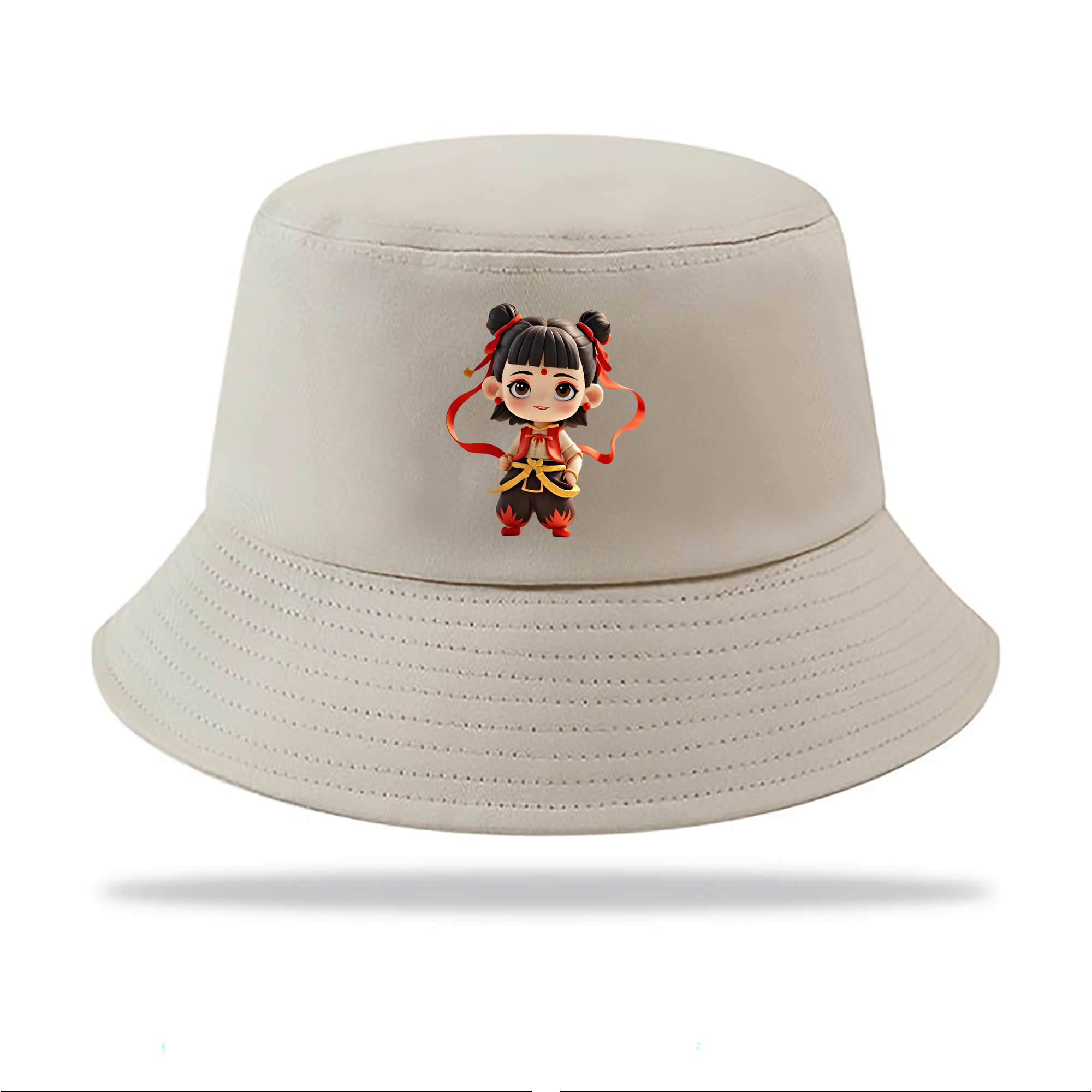（画像用） Ne Zha 2 ナタ 魔童の大暴れ アウトドア日除けバケットハット
